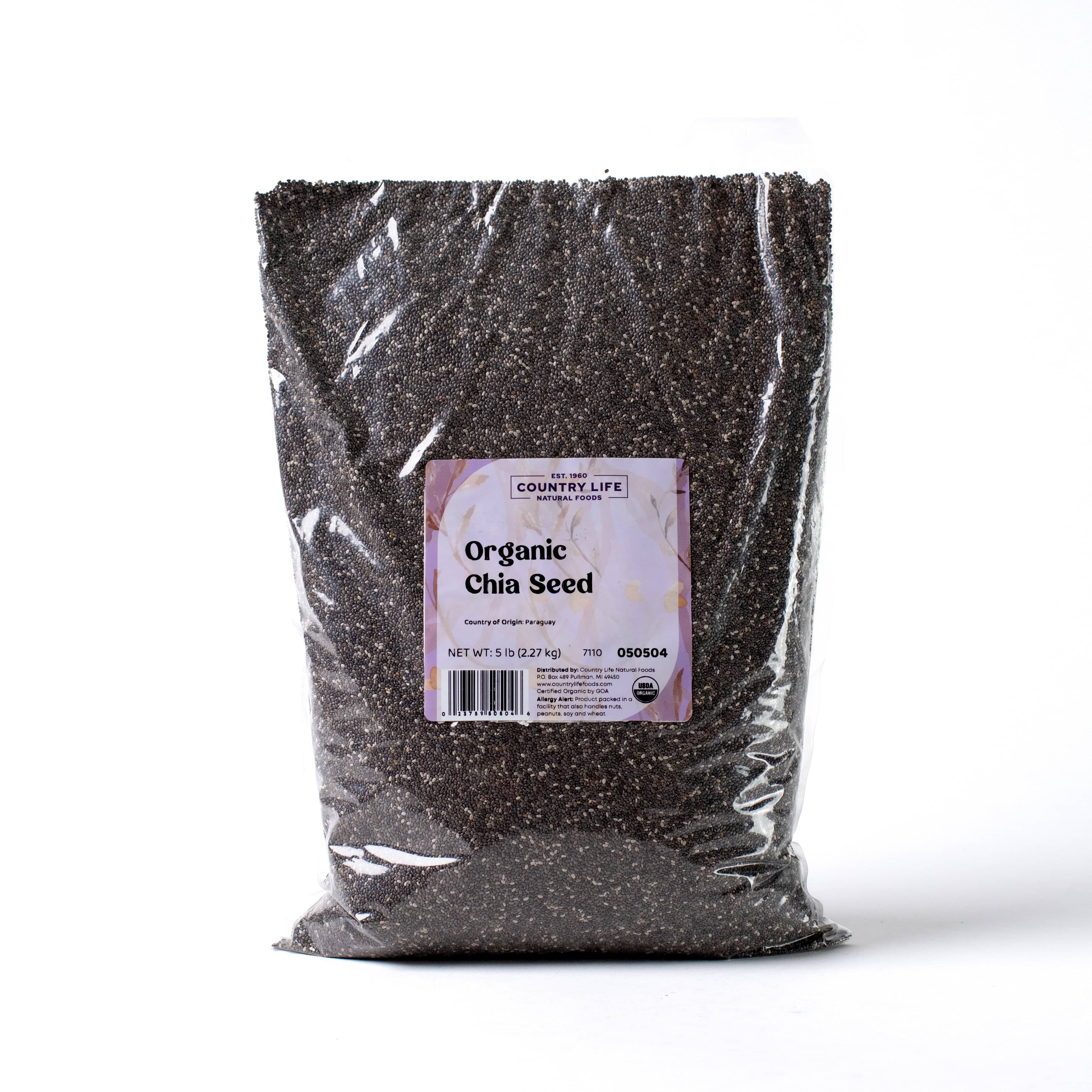 Chia Seeds, Organic  Country Life Natural Foods