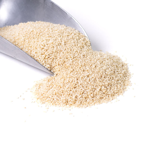 Sesame Seeds, White, Hulled, Seeds - Country Life Natural Foods