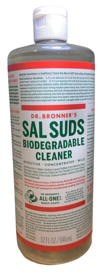 Dr. Bronners Sal Suds Biodegradable Cleaner Concentrated - Country Life Natural Foods