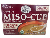 Organic Instant Miso-Cup - Country Life Natural Foods