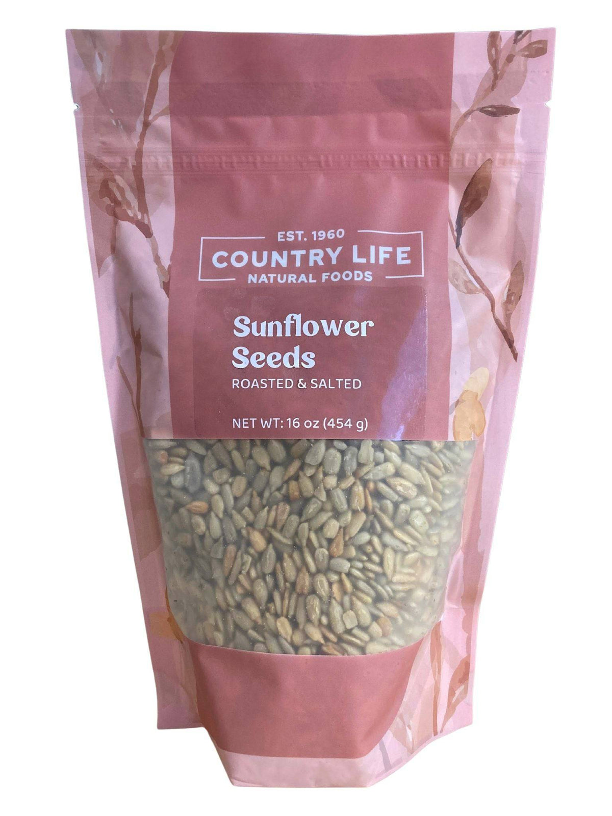 Sunflower Seeds, Roasted, Salted - Country Life Natural Foods
