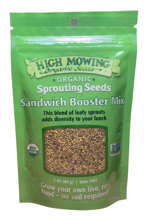 Sprouting Seeds, Organic, High Mowing, Seeds - Country Life Natural Foods