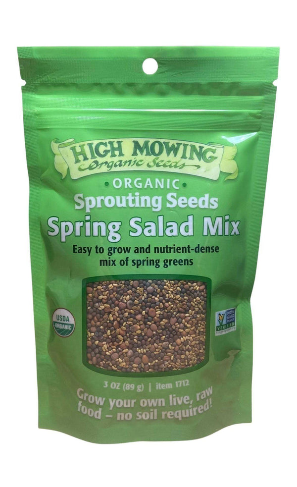 Sprouting Seeds, Organic, High Mowing, Seeds - Country Life Natural Foods