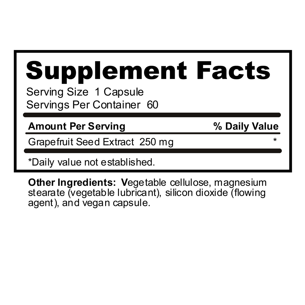 
                  
                    Grapefruit Seed Extract 250mg Vcaps - Country Life Natural Foods
                  
                