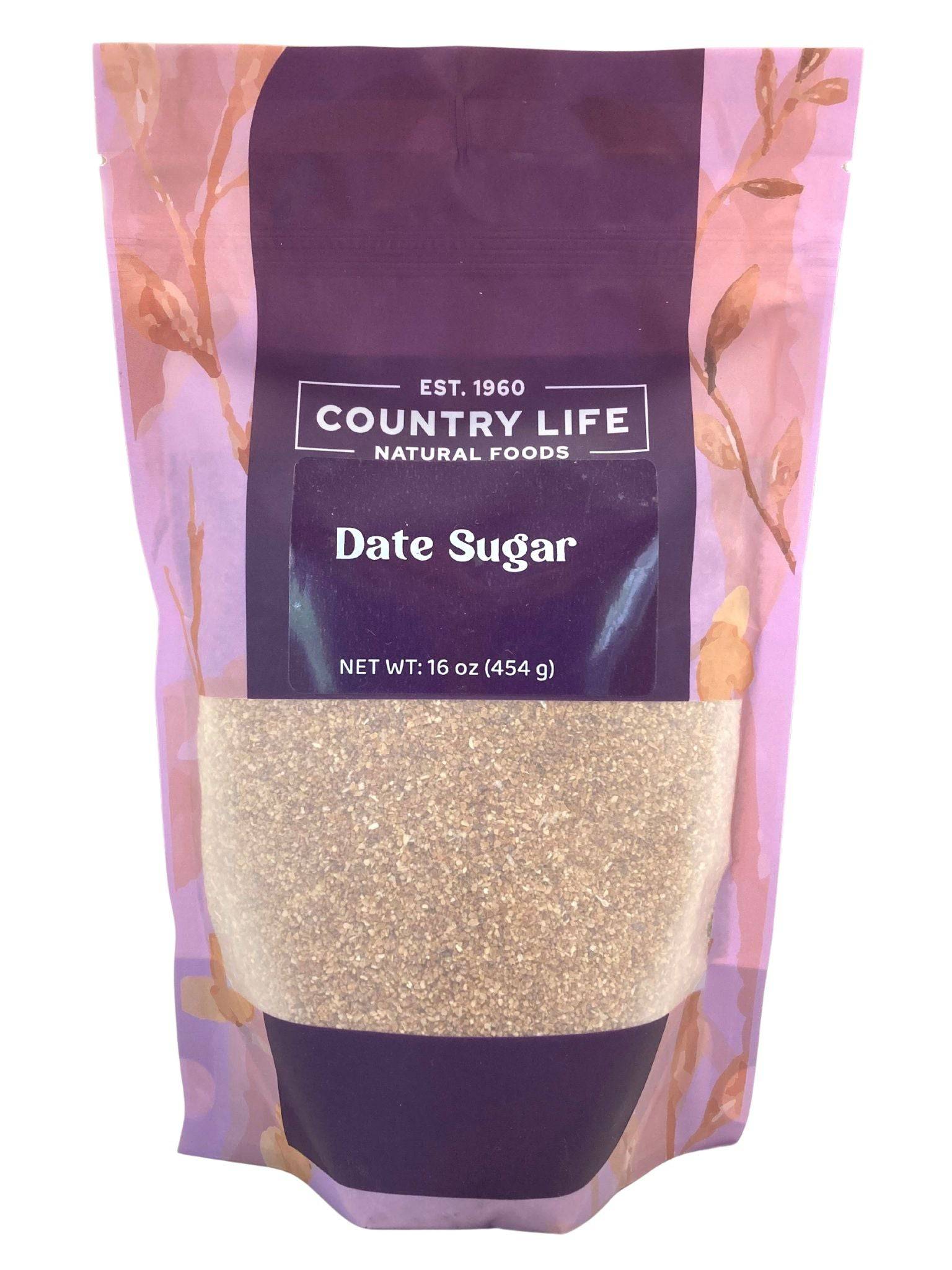 
                  
                    Date Sugar, Granulated - Country Life Natural Foods
                  
                