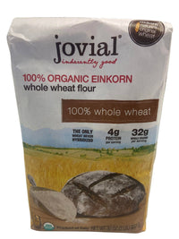 Organic Whole Wheat Einkorn Flour 32 oz - Country Life Natural Foods