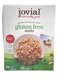Organic Brown Rice Pasta - Shells (Jovial) - Country Life Natural Foods