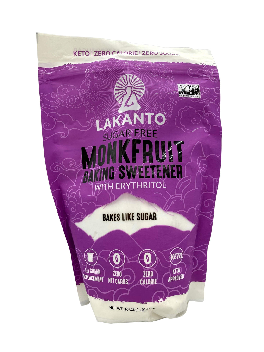 Monkfruit Sweetener with Erythritol Country Life Natural Foods