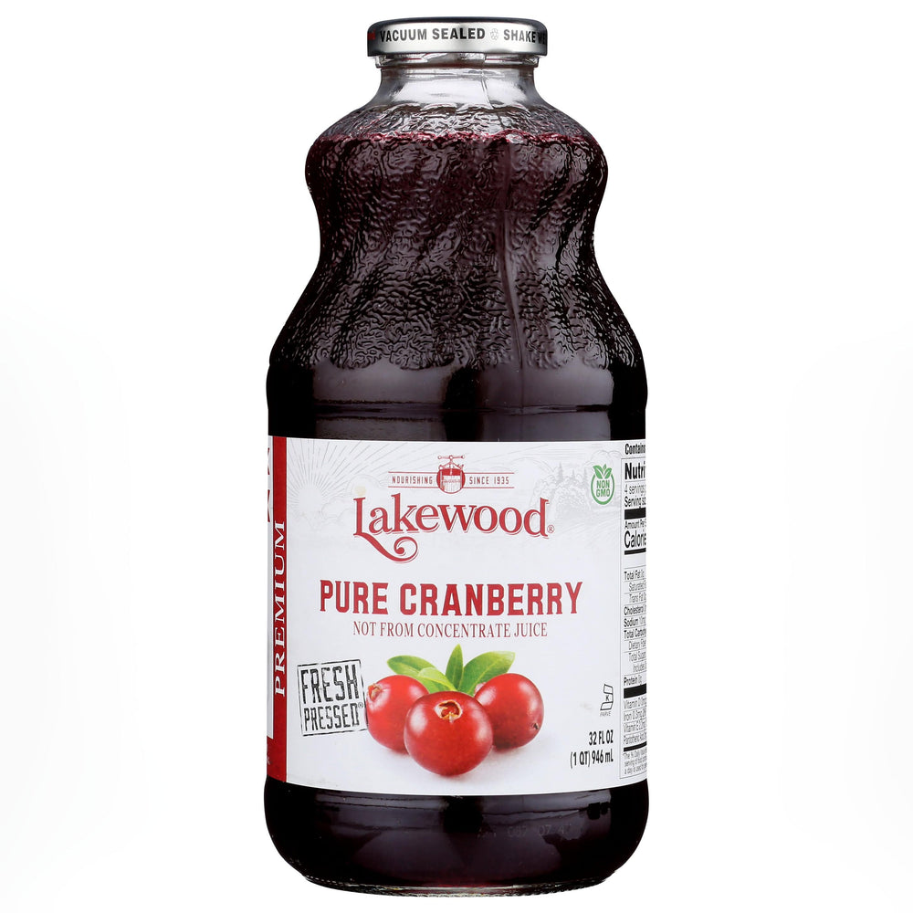 Cranberry Juice, Pure (Lakewood) - Country Life Natural Foods