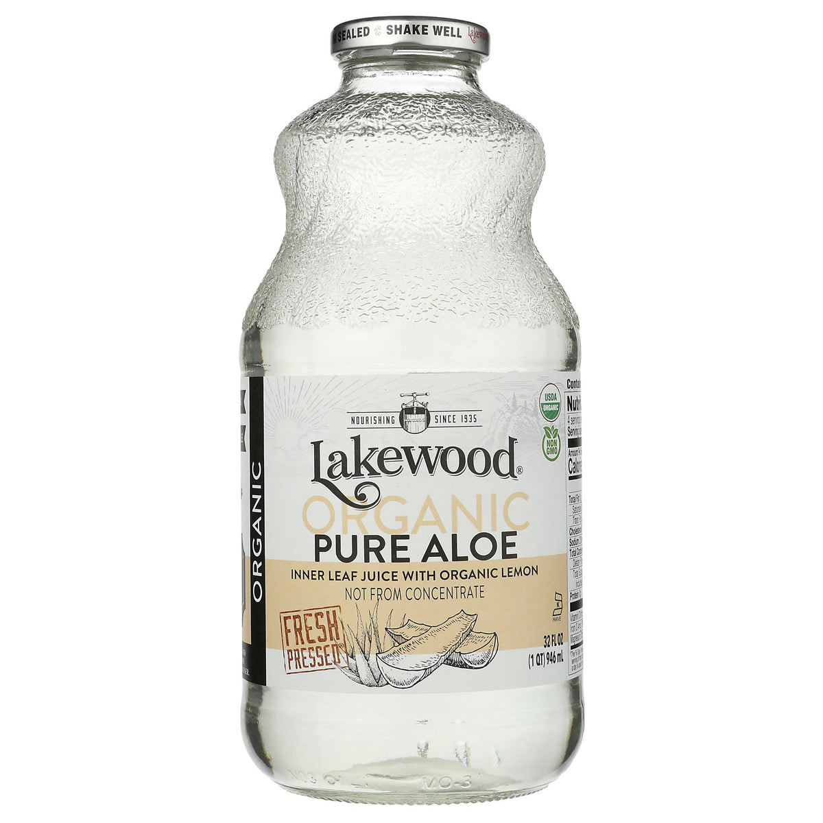 Organic Aloe Juice with Lemon - Country Life Natural Foods