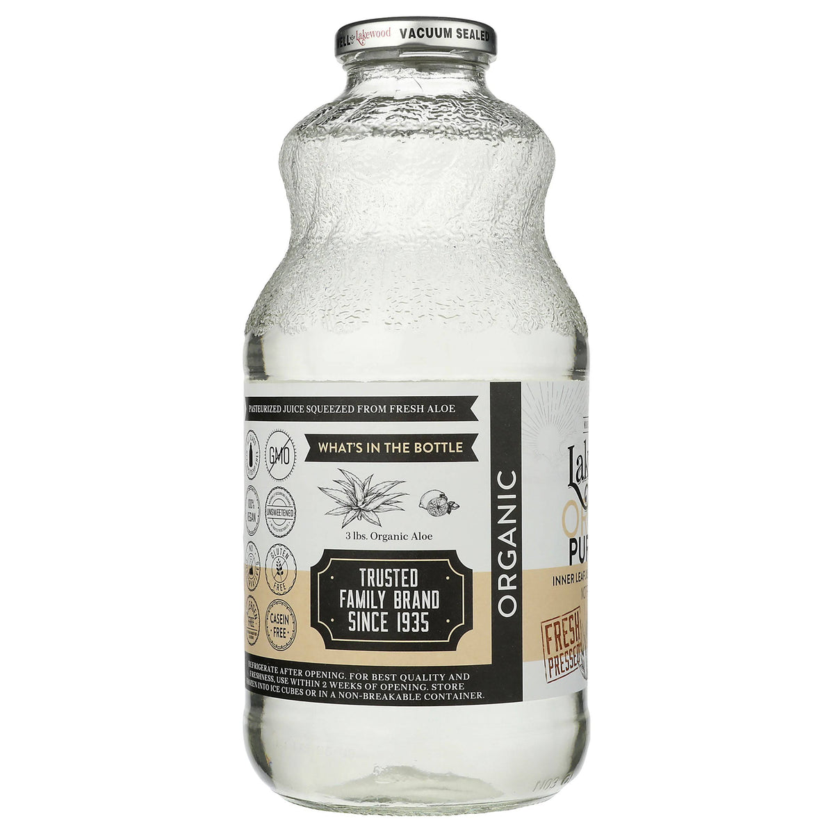 Organic Aloe Juice with Lemon - Country Life Natural Foods