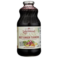 Organic Beet/Ginger/Turmeric Juice Blend (Lakewood Organic Juice) - Country Life Natural Foods