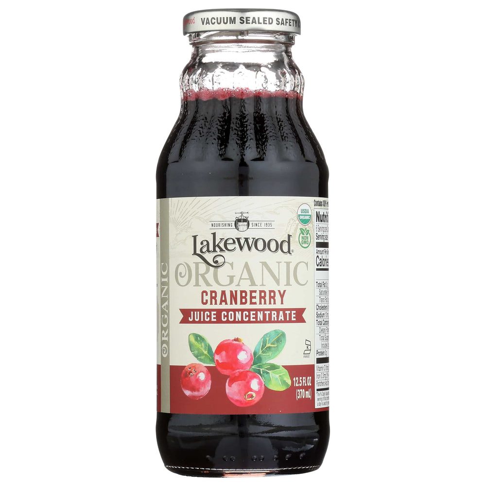 Organic Cranberry Juice Concentrate, Pure - Country Life Natural Foods