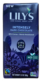 Chocolate Bars, Dark, Stevia Sweetened, Lily's, Chocolate - Country Life Natural Foods
