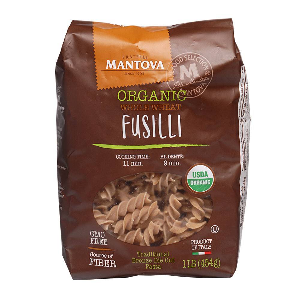 Fusilli, Whole Wheat, Organic - Country Life Natural Foods