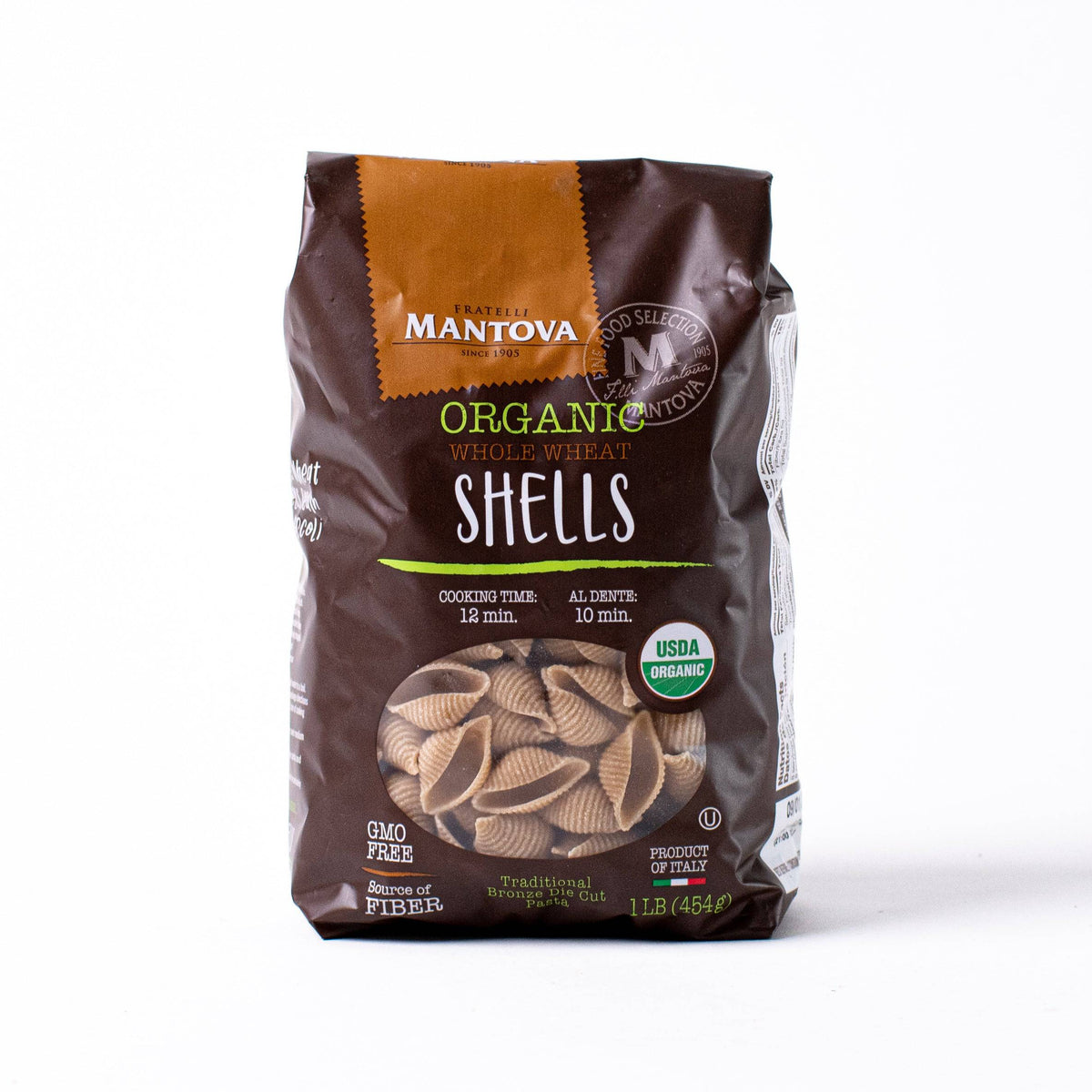 Shells, Whole Wheat, Medium, Organic, Pasta & Noodles - Country Life Natural Foods