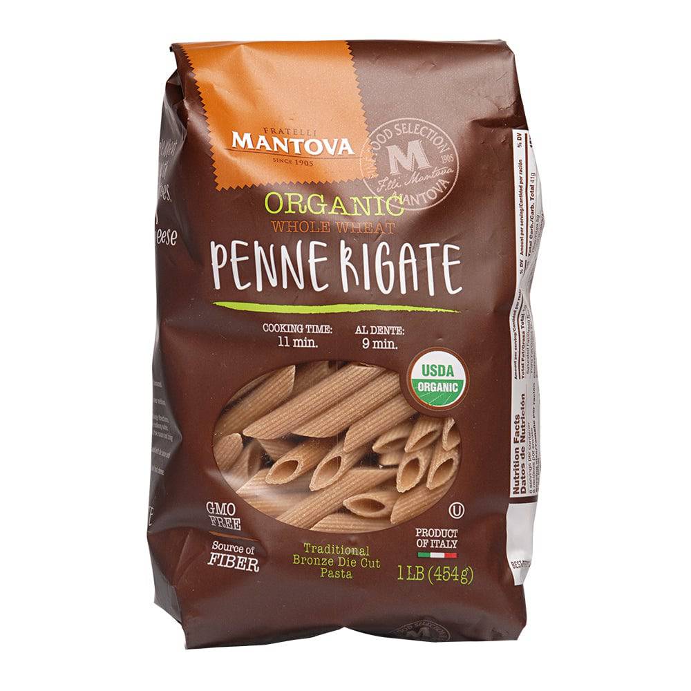 Whole Wheat Penne Rigate, Organic - Country Life Natural Foods