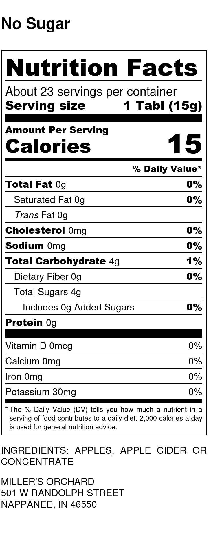 
                  
                    Apple Butter, No Sugar - Country Life Natural Foods
                  
                