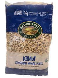 Organic Kamut Khorasan Wheat Puffs - Country Life Natural Foods