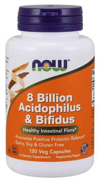 Acidophilus & Bifidus 8b (120 Vcaps) - Country Life Natural Foods