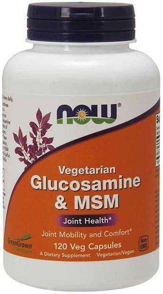 Glucosamine & MSM (120 Vcaps) - Country Life Natural Foods