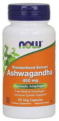 Ashwagandha 450mg (90 Vcaps) - Country Life Natural Foods