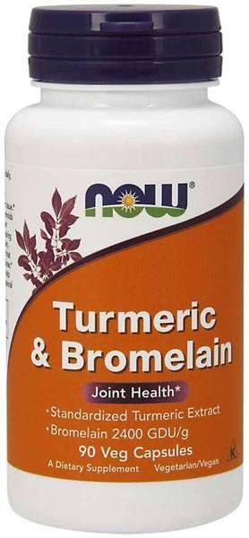 Turmeric & Bromelain (90 Vcaps) - Country Life Natural Foods