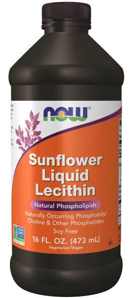 Liquid Sunflower Lecithin Non-GMO 16 oz - Country Life Natural Foods