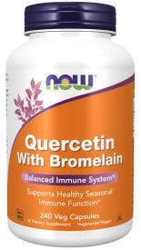 Quercetin With Bromelain 240 Veg Capsules - Country Life Natural Foods