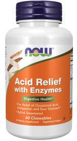 Acid Relief With Enzymes 60 Count - Country Life Natural Foods