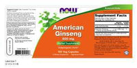 
                  
                    American Ginseng 500mg 100 Count - Country Life Natural Foods
                  
                