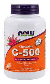 Chewable C-500 100 Count - Country Life Natural Foods