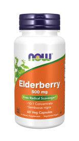 Elderberry 500mg 60 Count - Country Life Natural Foods