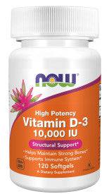 
                  
                    High Potency Vitamin D-3 10,000 IU 120 Count - Country Life Natural Foods
                  
                