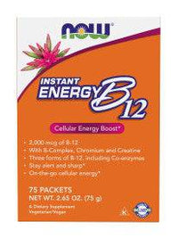 Instant Energy B12 75 Packets - Country Life Natural Foods