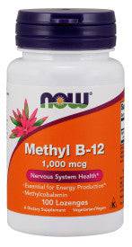
                  
                    Methyl B-12 1,000mcg 100 Count - Country Life Natural Foods
                  
                