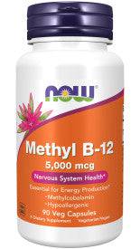 Methyl B-12 5,000mcg 90 Count - Country Life Natural Foods