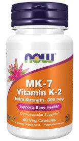 MK-7 Vitamin K-2 Extra Strength-300mcg 60 Count - Country Life Natural Foods