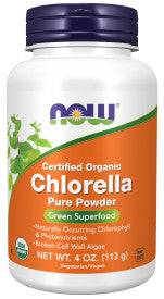 Organic Chlorella Pure Powder 4oz - Country Life Natural Foods