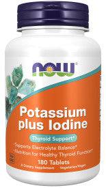 Potassium Plus Iodine 180 Count - Country Life Natural Foods