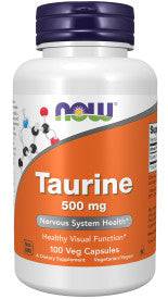Taurine 500mg 100 Count - Country Life Natural Foods