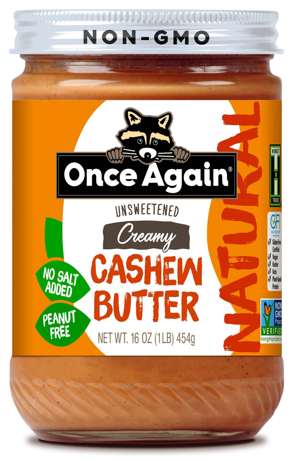 Cashew Butter, Smooth - Country Life Natural Foods
