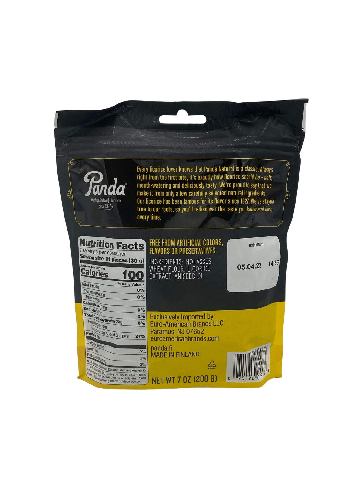 Licorice, Soft Black, Panda - Country Life Natural Foods