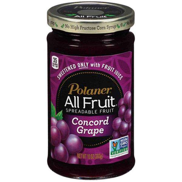 Polaner All Fruit Spread, Grape - Country Life Natural Foods