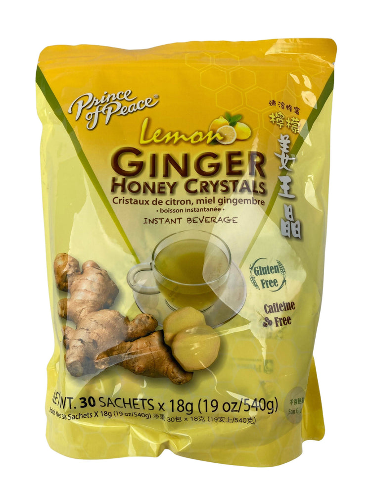 Ginger Honey Crystals 30 Sachets - Country Life Natural Foods