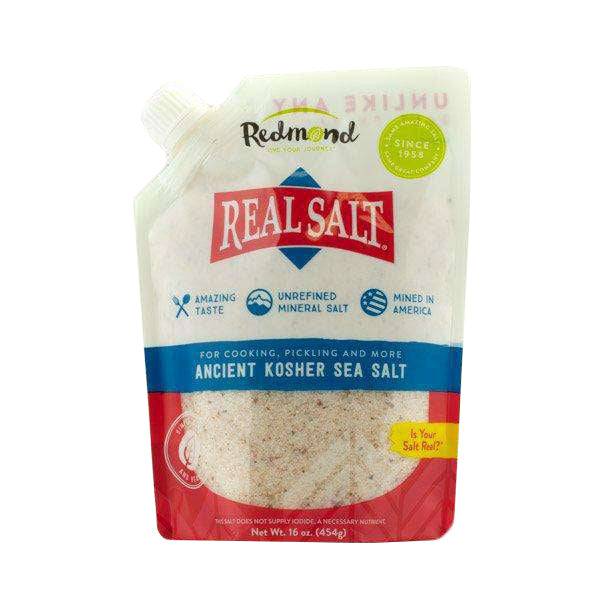 Real Salt, Kosher - Country Life Natural Foods