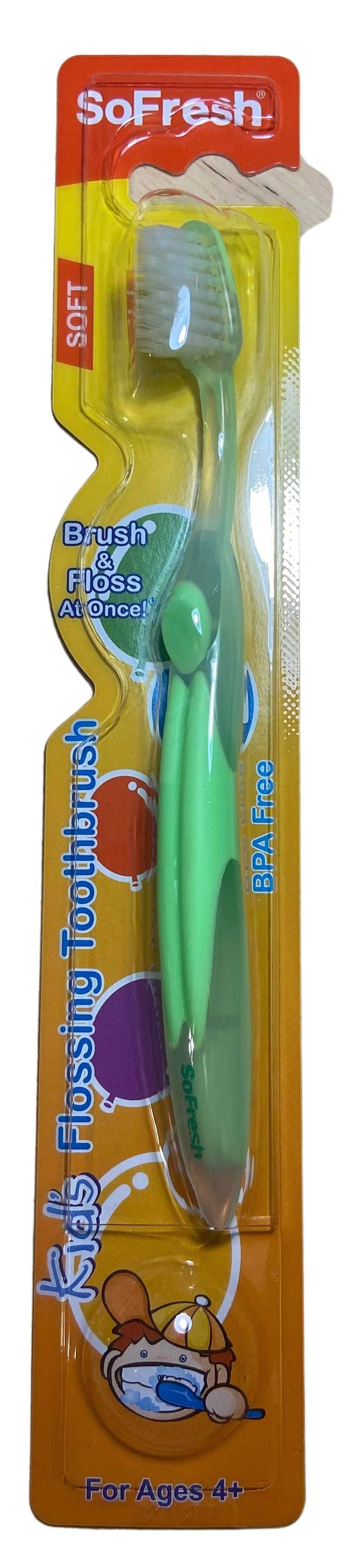 Kids Flossing Toothbrush, Dental Care - Country Life Natural Foods