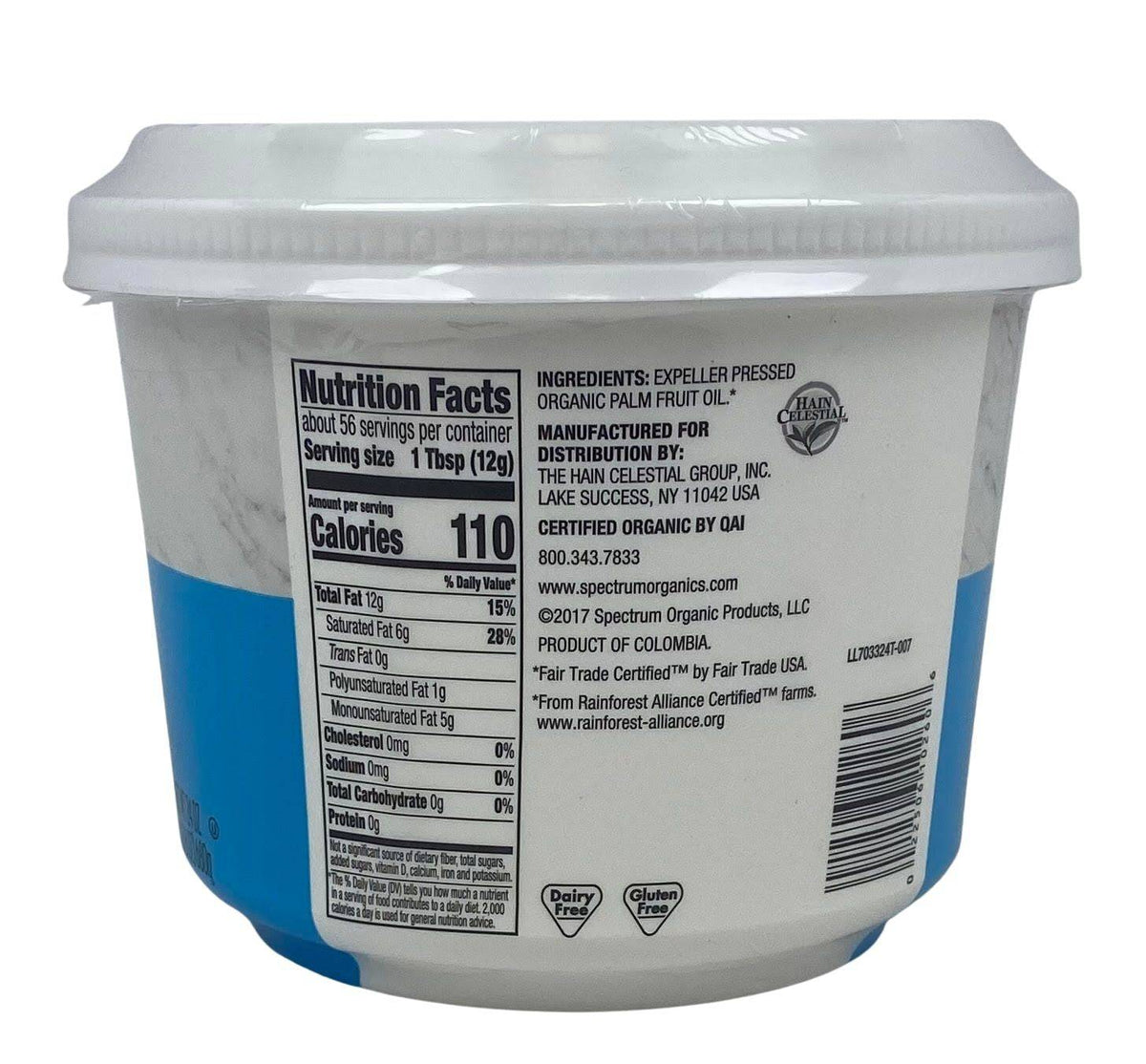 Shortening, Organic, All-Vegetable - Country Life Natural Foods