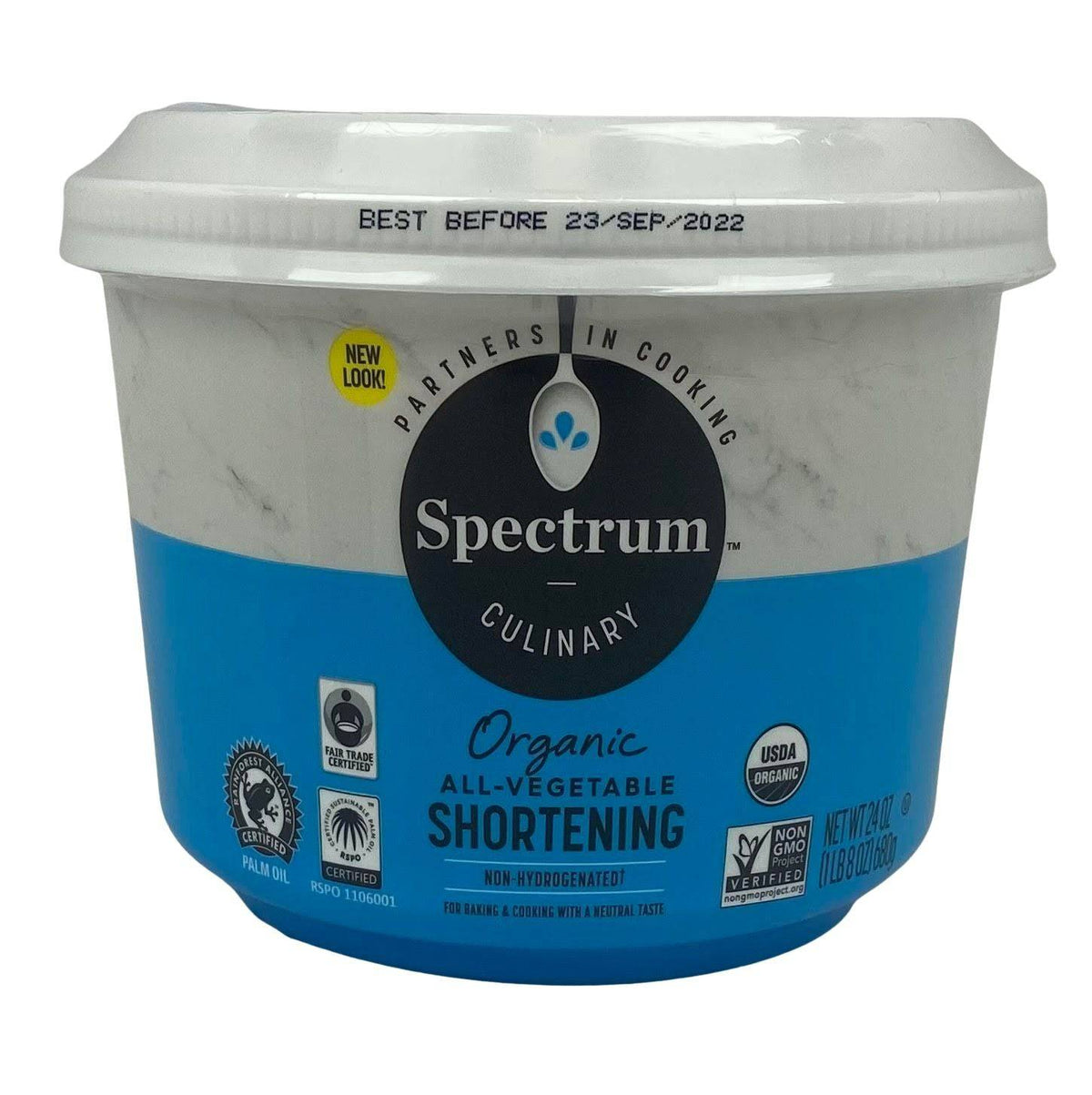 Shortening, Organic, All-Vegetable - Country Life Natural Foods