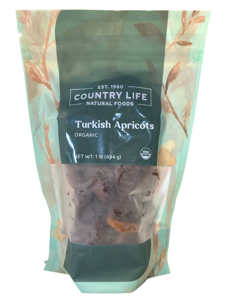 
                  
                    Organic Turkish Apricots - Country Life Natural Foods
                  
                